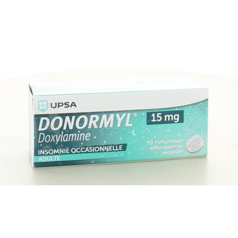 Donormyl 15 mg 10 comprimés effervecents