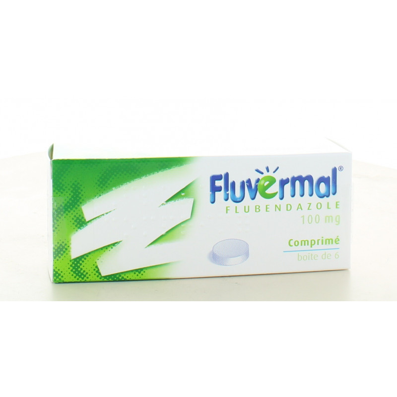 Fluvermal 100 mg 6 comprimés