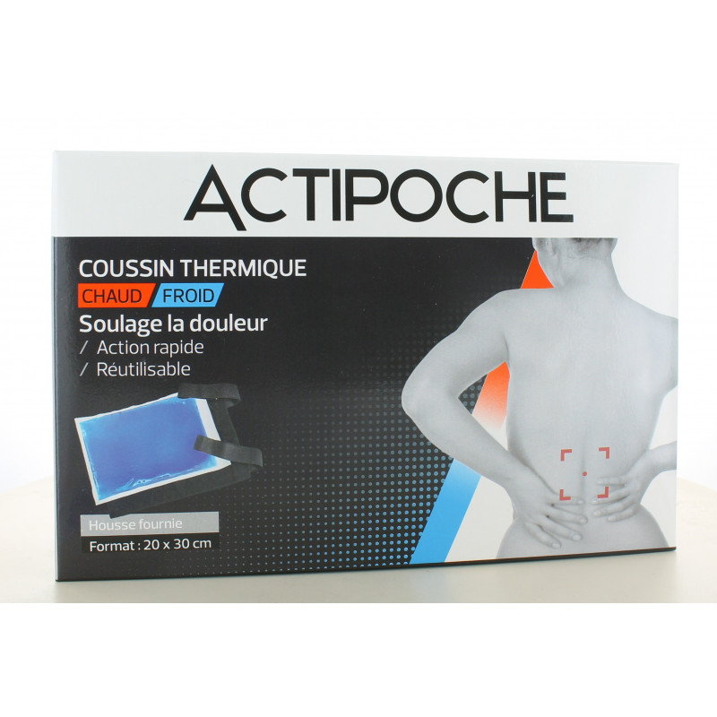 ActiPoche Coussin Thermique Chaud/Froid 20X30cm