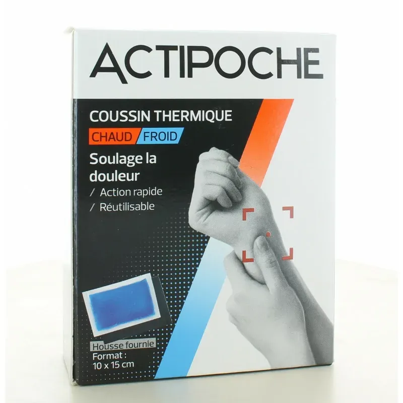ActiPoche Coussin Thermique Chaud/Froid 10X15cm