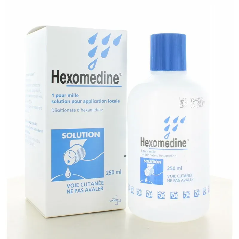 Hexomedine 1 pour mille 250ml Hexomedine 1 pour mille 250ml