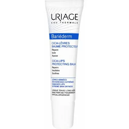Uriage Bariéderm Cica-Lèvres Baume Réparateur 15ml - Univers Pharmacie