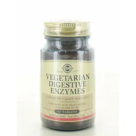 Solgar Vegetarian Digestive Enzymes 50 tablets