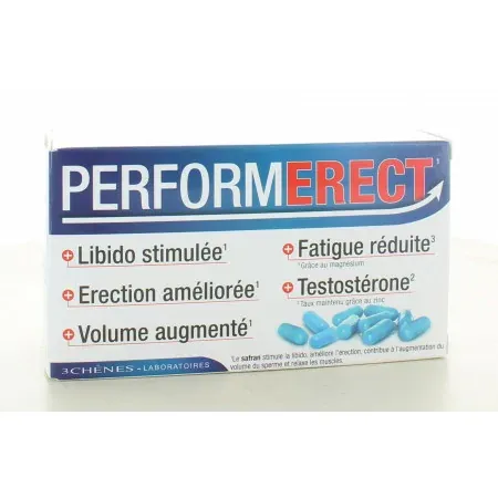 3 Chênes PerformErect 16 gélules