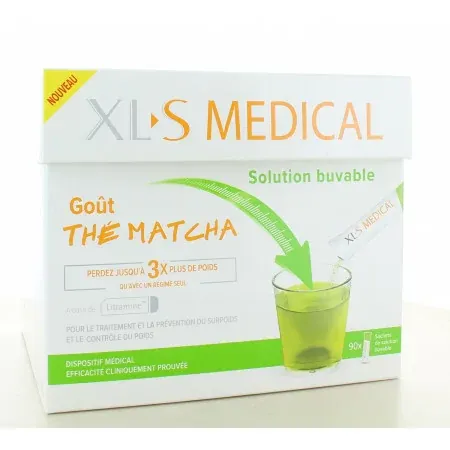 XLS Médical Solution Buvable Goût Thé Matcha X90