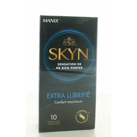 Manix Skyn Préservatifs Extra Lubrifié X10