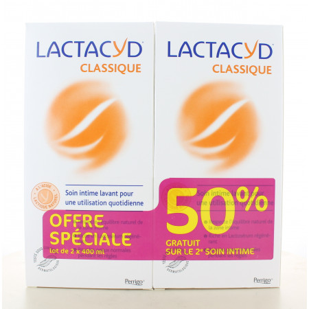 Lactacyd Soin Intime Lavant 2X400ml