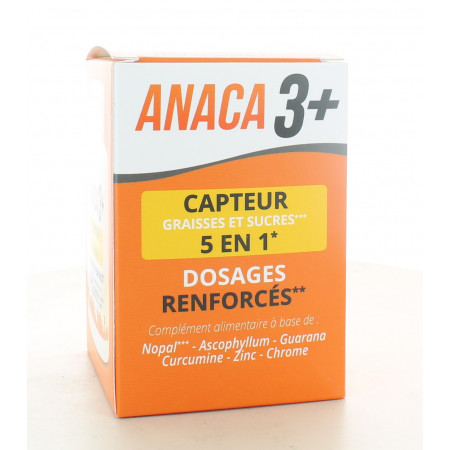 Anaca3 Capteur Graisses et Sucres 5en1 120 gélules