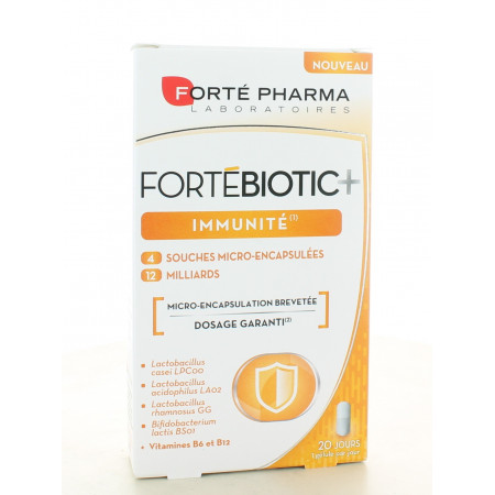 FortéBiotic+ Immunité Forté Pharma 20 gélules