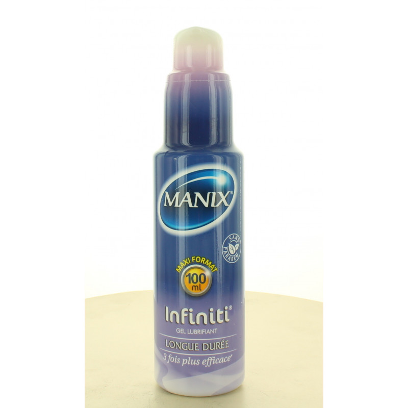 Manix Gel Lubrifiant Infiniti Longue Durée 100ml Manix Gel Lubrifiant Infiniti Longue Durée 100ml