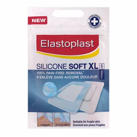 Elastoplast Silicone Soft XL 5 pansements