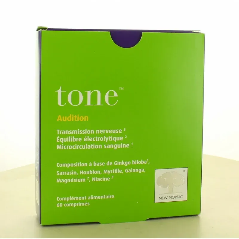 Tone Audition New Nordic 60 comprimés