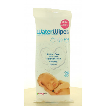 Lingettes WaterWipes X28