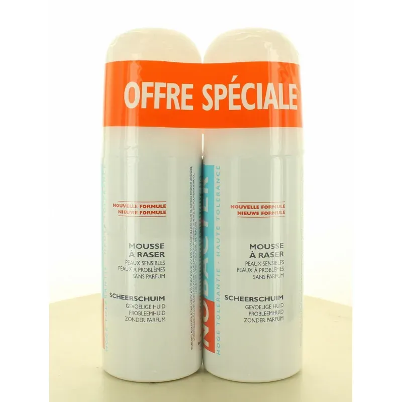NoBacter Mousse à Raser 2X150ml