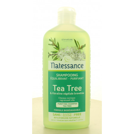 Natessance Shampooing Équilibrant Tea Tree 250ml