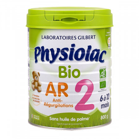 Physiolac Bio AR 2 6-12 mois 800g