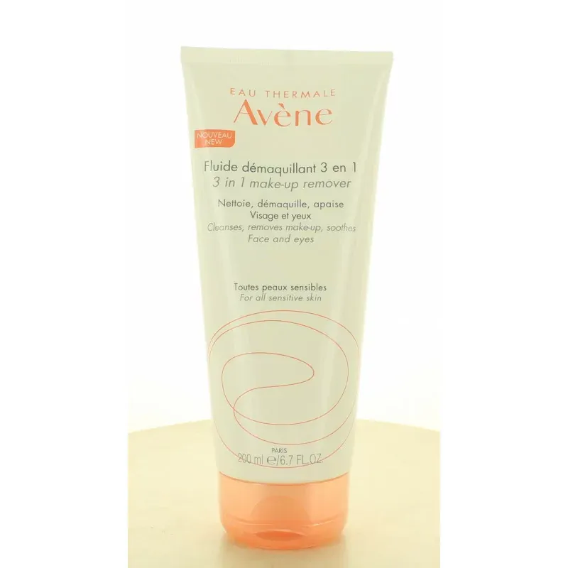 Avène Fluide Démaquillant 3en1 200ml Avène Fluide Démaquillant 3en1 200ml