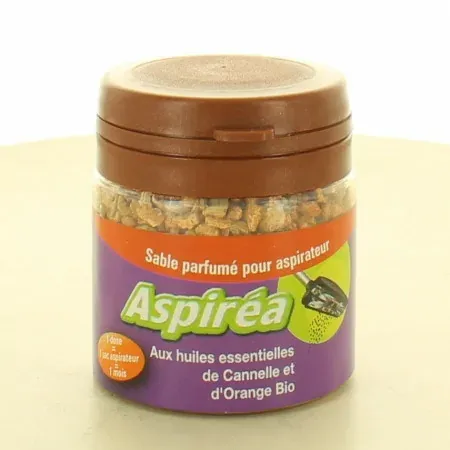 Aspiréa Sable Parfumé à la Cannelle et à l'Orange Bio 60g