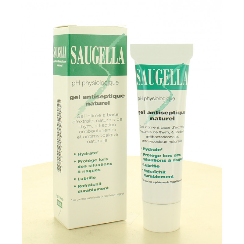 Saugella Gel Antiseptique Naturel 30ml Saugella Gel Antiseptique Naturel 30ml