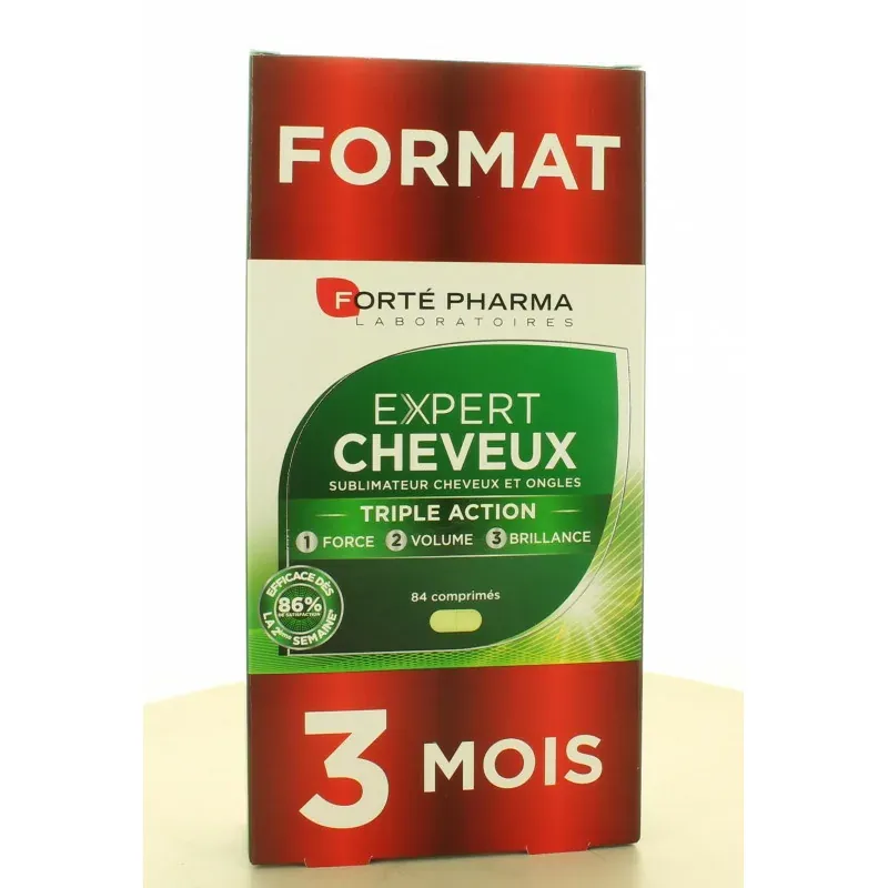 Forté Pharma Expert Cheveux 84 comprimés