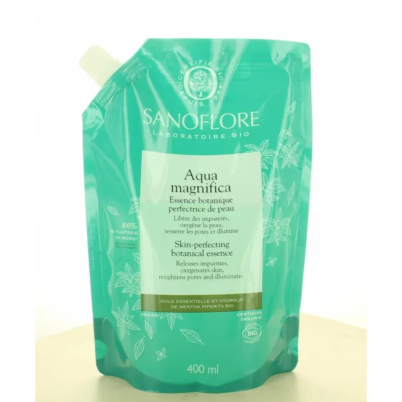 Sanoflore Aqua Magnifica Essence Botanique Recharge 400ml