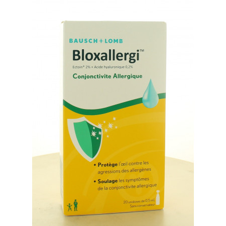 Bloxallergi Conjonctivite Allergique 20X0,5ml