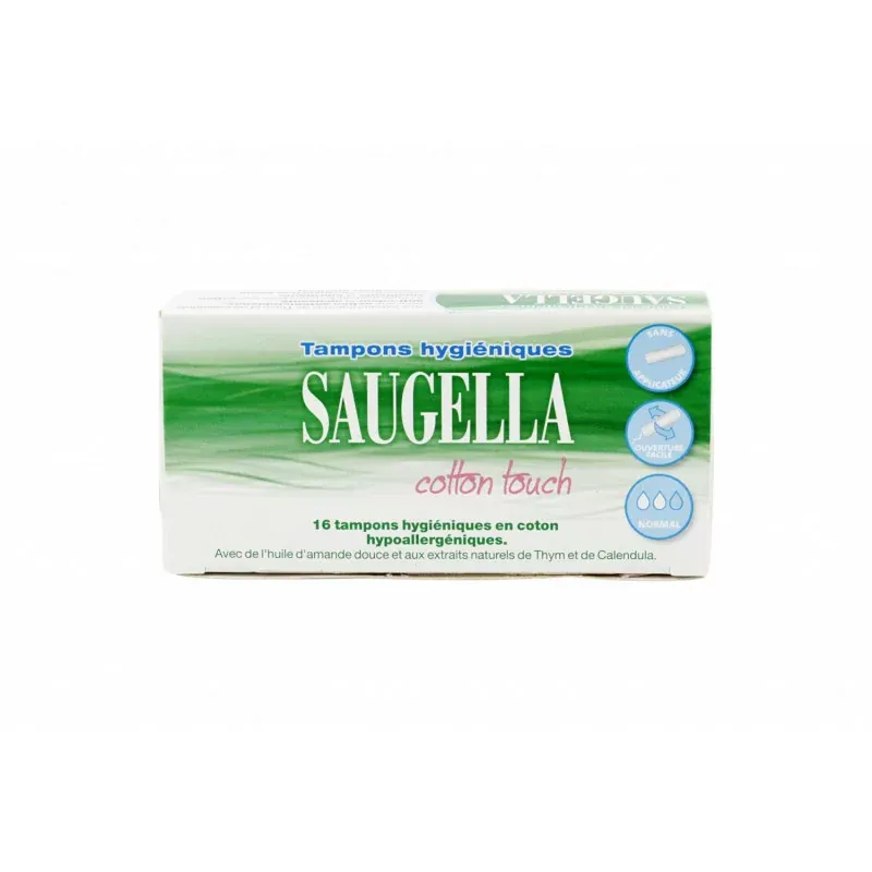 Saugella Tampons Hygiéniques Flux Normal X16