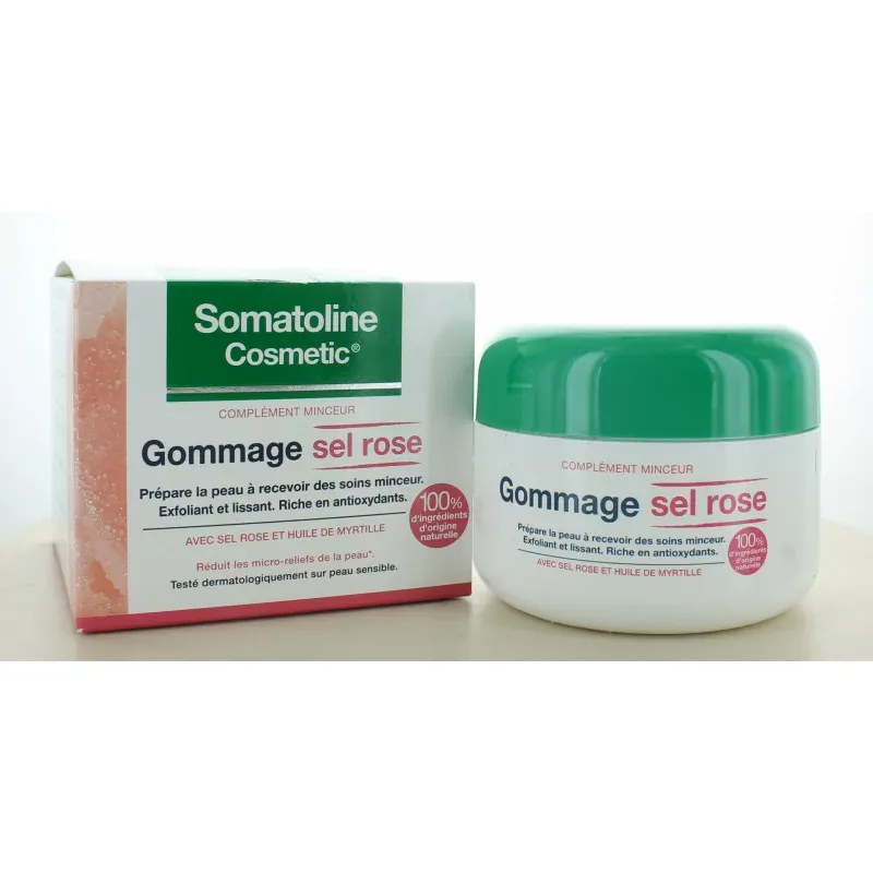 Somatoline Cosmetic Gommage Sel Rose 350g