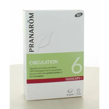 Pranarôm Oleocaps+ Circulation Bio 30 capsules