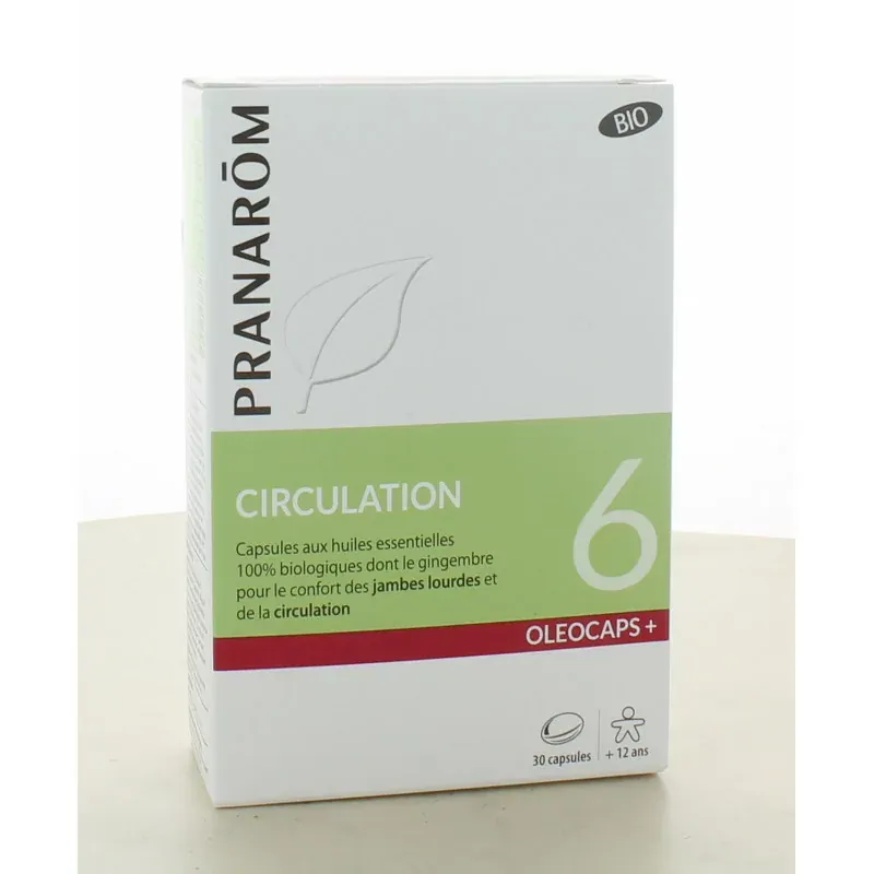 Pranarôm Oleocaps+ Circulation Bio 30 capsules