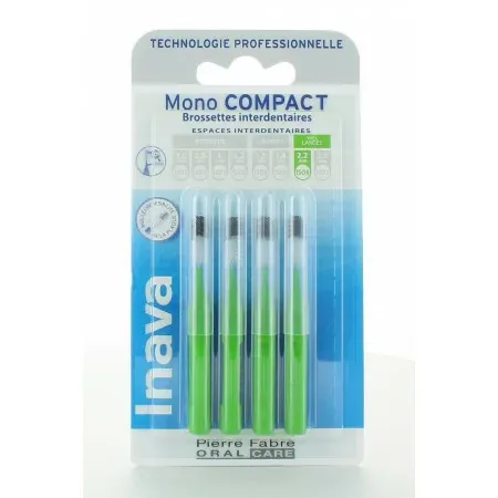 Inava Mono Compact Brossettes Interdentaires 2,2mm X4