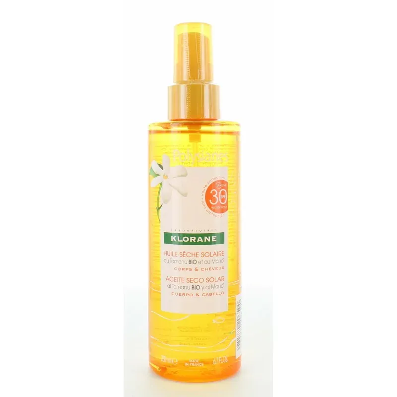Klorane Polysianes Huile Sèche SPF30 200ml
