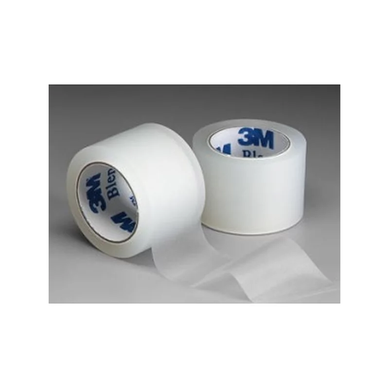 Boîte de sparadrap Blenderm 3M en plastique transparent occlusif  hypoallergénique