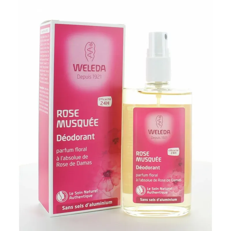 Weleda Déodorant Rose Musquée 100ml