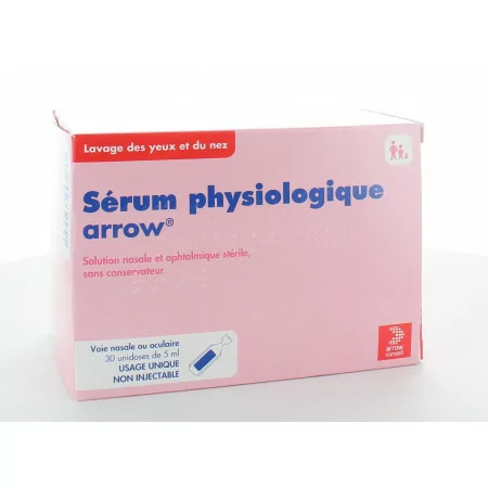 Sérum Physiologique Arrow 30X5ml - Univers Pharmacie