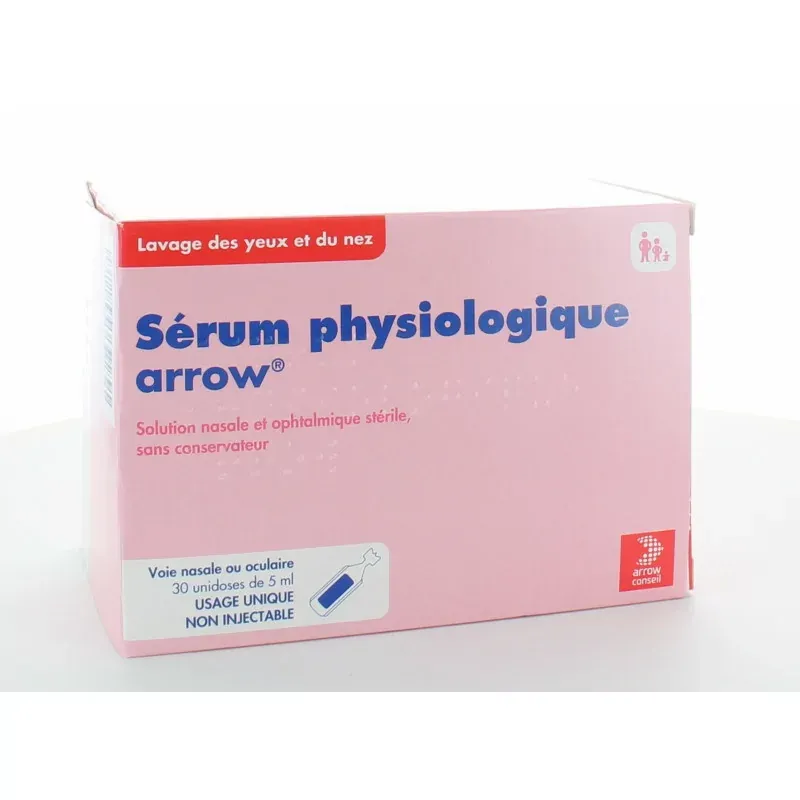 Sérum Physiologique Arrow 30X5ml - Univers Pharmacie Sérum Physiologique Arrow 30X5ml - Univers Pharmacie