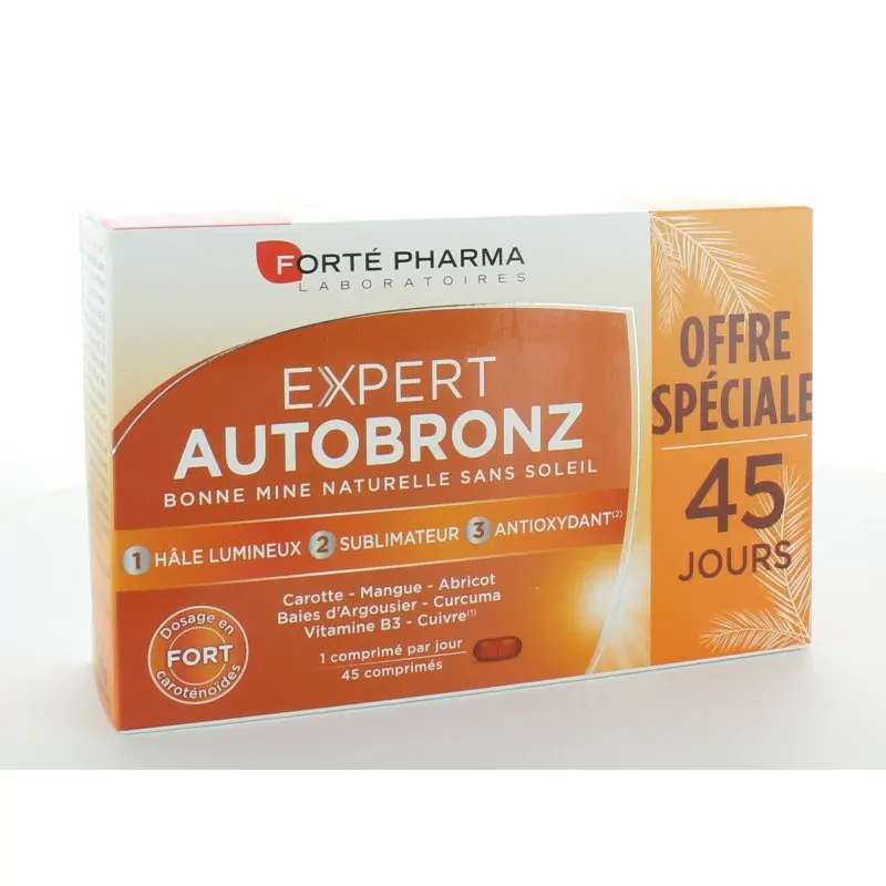 Forté Pharma Expert Autobronz 45 comprimés