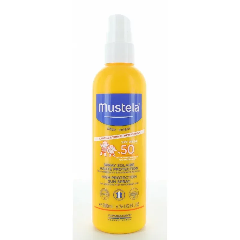 Mustela Spray Solaire SPF50 200ml