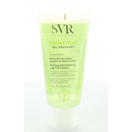 SVR Sebiaclear Gel Moussant 55ml