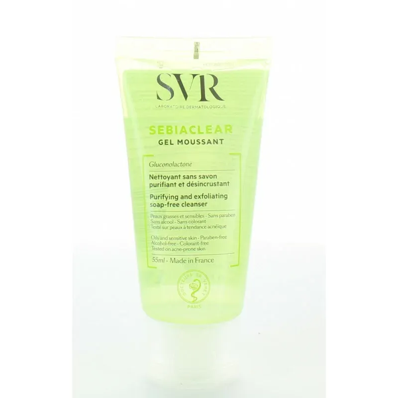 SVR Sebiaclear Gel Moussant 55ml