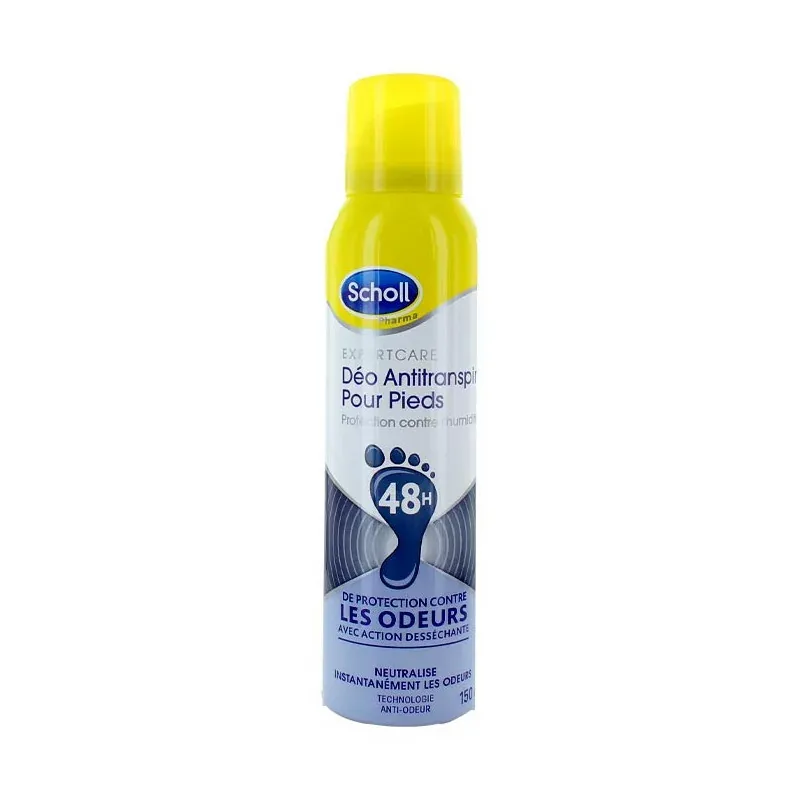 Scholl Déo Anti-transpirant pour Pieds 150ml