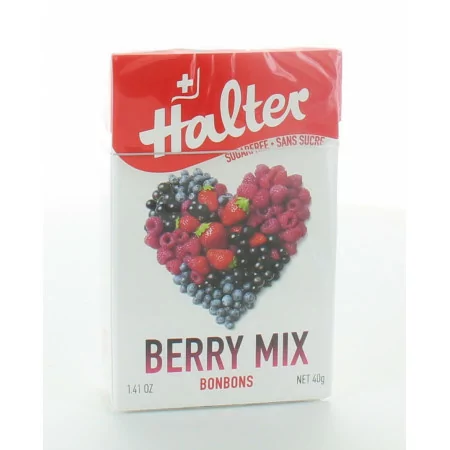 Halter Bonbon s/sucre Berry Mix 40g