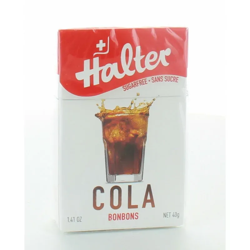 Halter Bonbons sans sucre Cola 40g