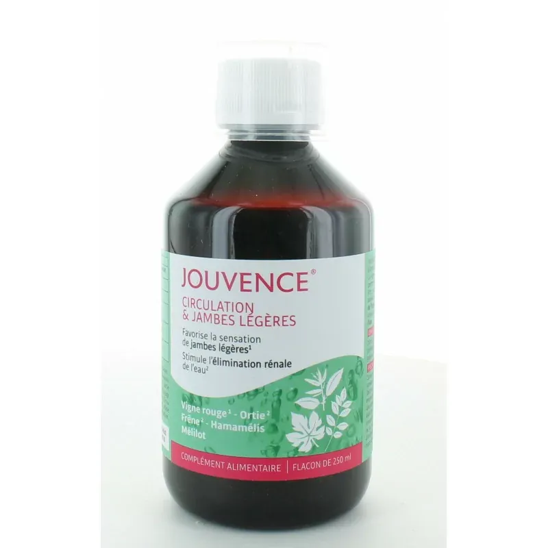 Jouvence Circulation & Jambes Légères 250ml - Univers Pharmacie