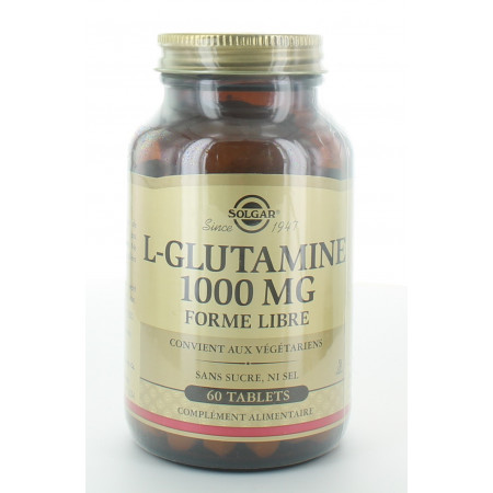 Solgar L-Glutamine 1000mg 60 tablets