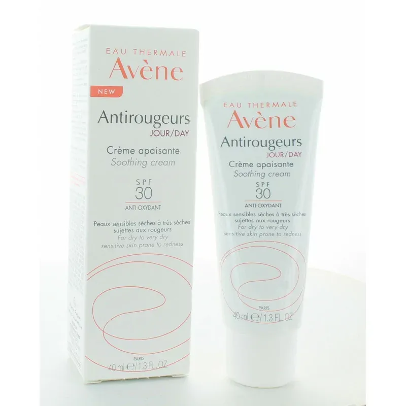 Avène Antirougeurs Jour Crème Apaisante SPF30 40ml