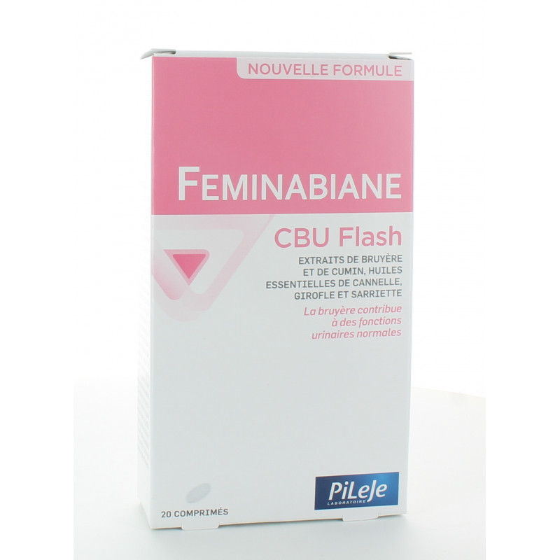 Pileje Feminabiane CBU Flash 20 comprimés