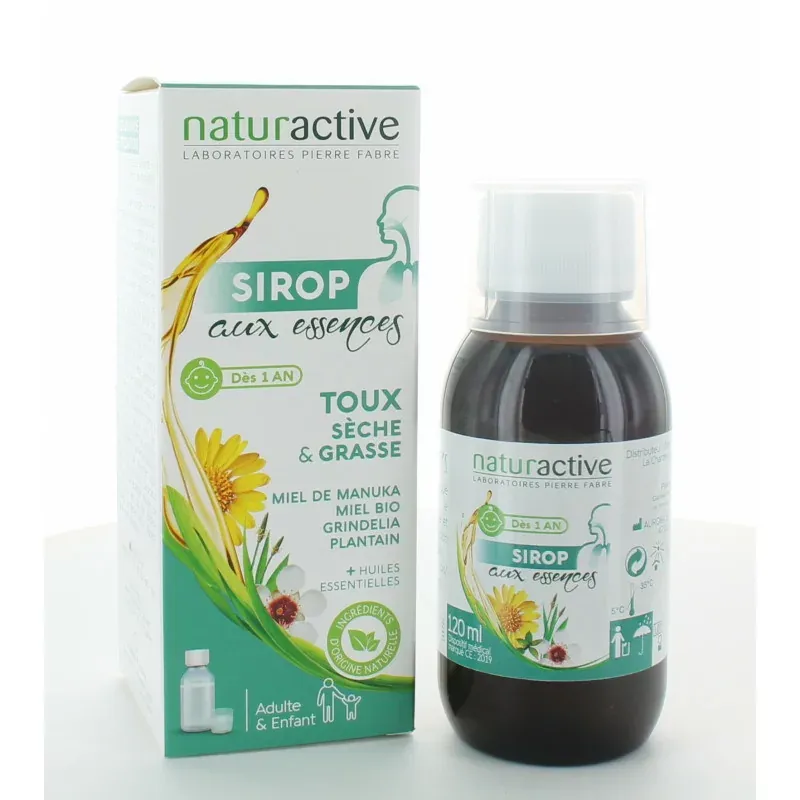 Naturactive Sirop aux Essences 120ml