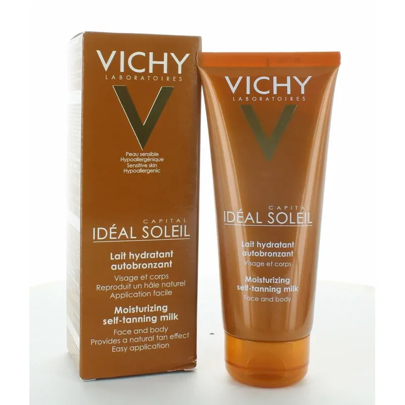 Vichy Idéal Soleil Lait Hydratant Autobronzant 100ml
