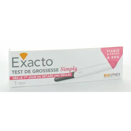Exacto Test de Grossesse Simply